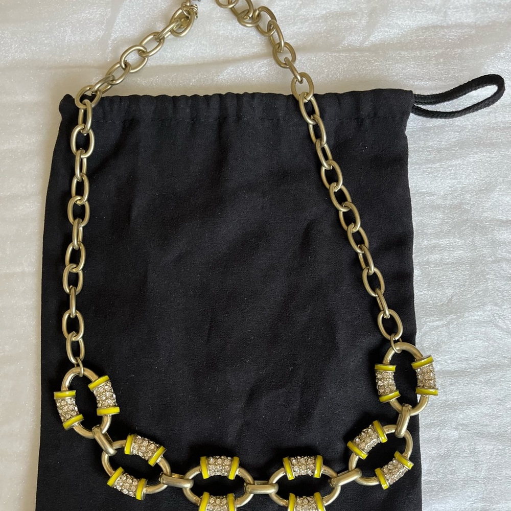 Jcrew gold chain necklace